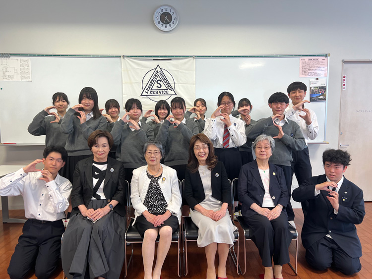 Sクラブ入会式