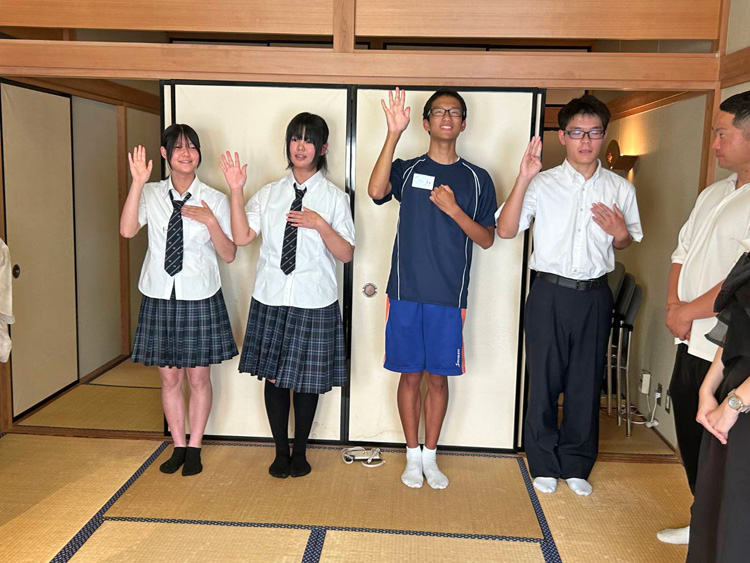 シグマソサエティ富山高専茶道部 入会式