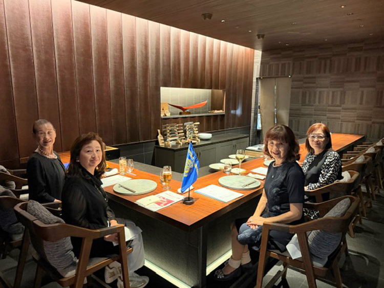 楽しく懇親会