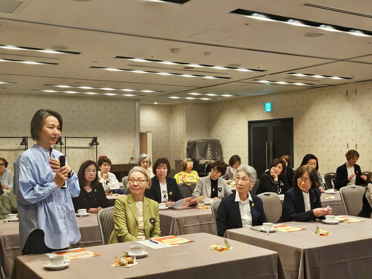 卓話「聞こえない世界から見えてきたこと」