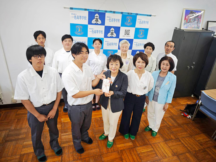 Sクラブ支援金贈呈式