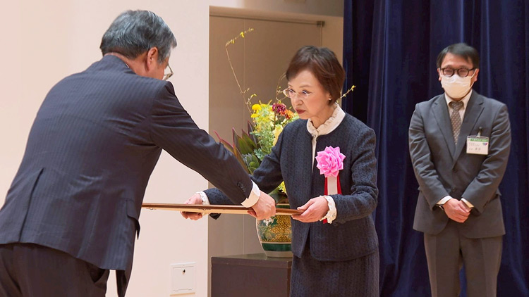 小諸市から感謝状