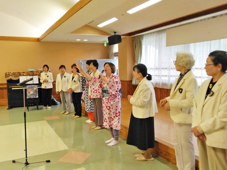 特別養護老人ホーム「愛灯園」訪問