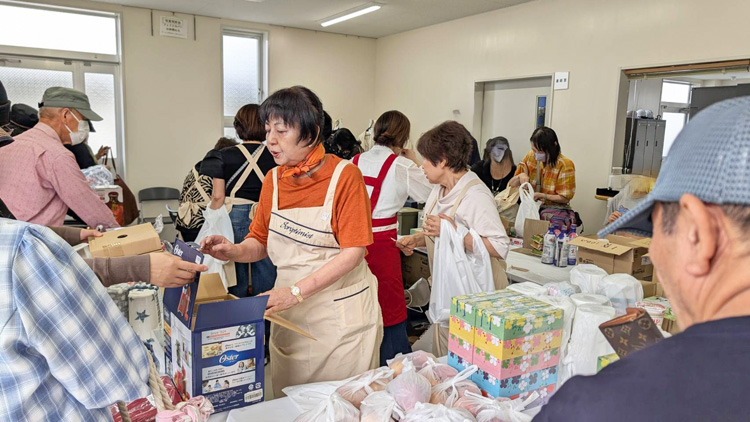 安城市福祉まつりバザーに参加して