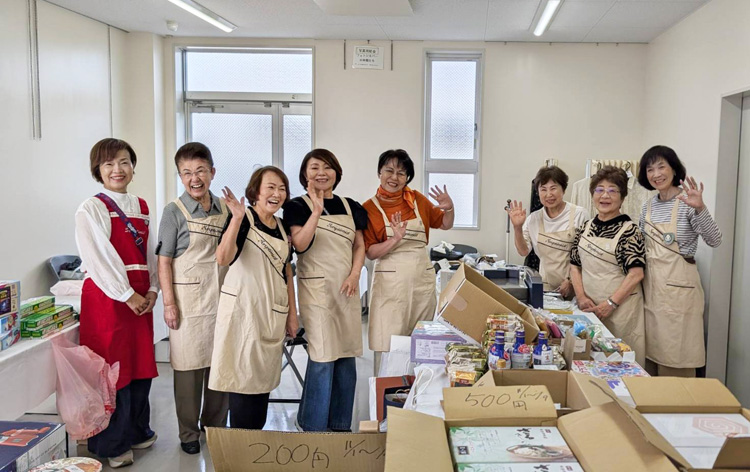 安城市福祉まつりバザーに参加して