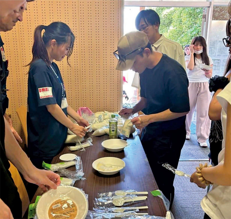 避難所イベント開催等活動報告をうけて
