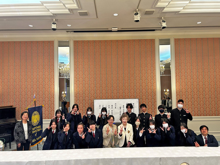 「夢を拓く」講演会を開催いたしました