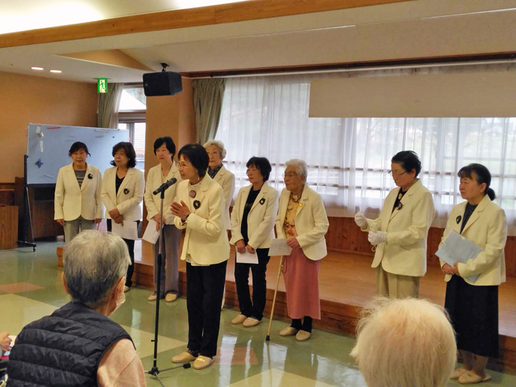 特別養護老人ホーム「愛灯園」訪問