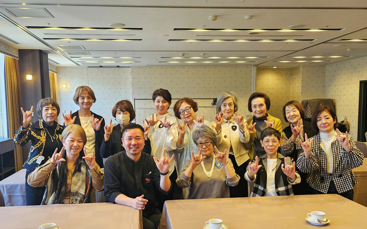 卓話「聞こえない世界から見えてきたこと」