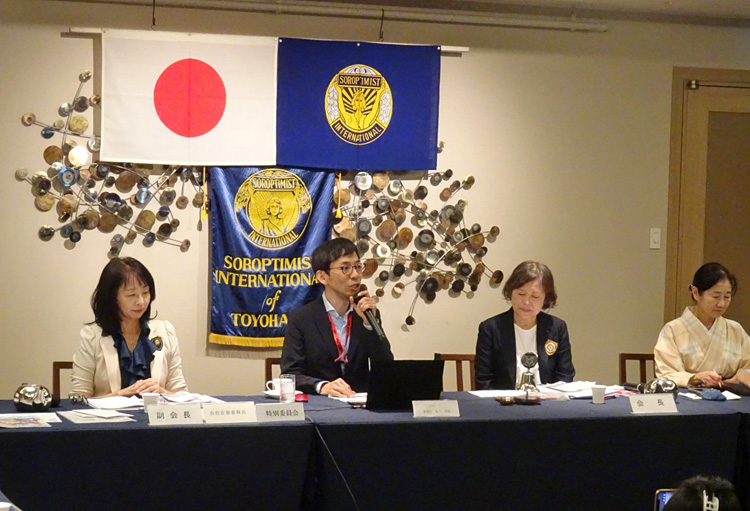 卓話「改修したこども未来館の魅力」