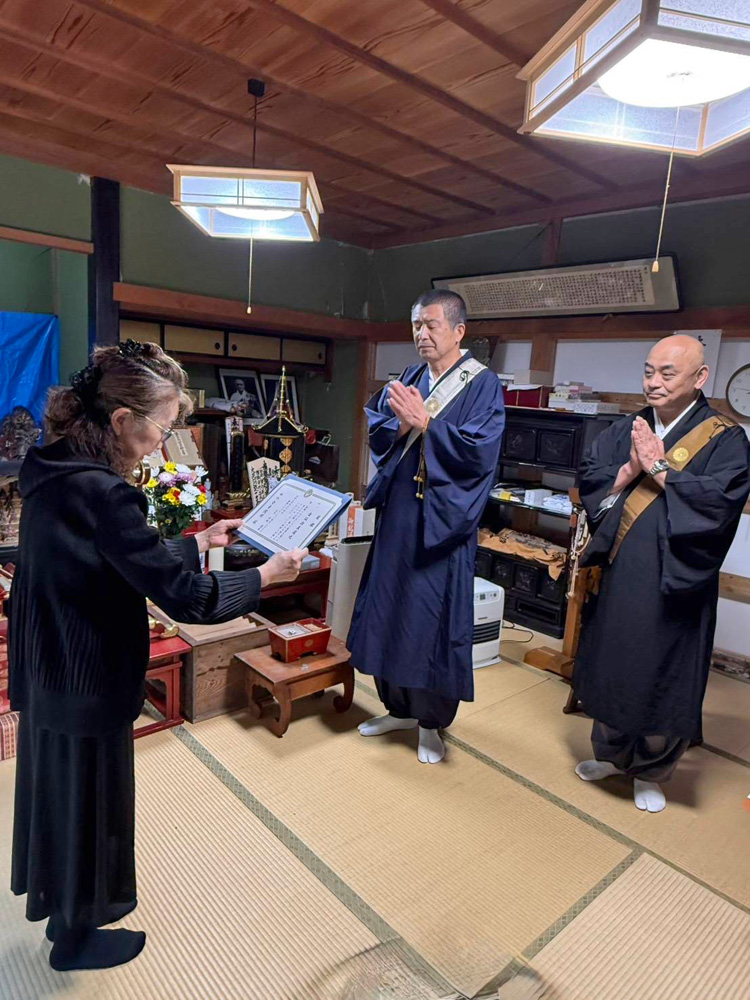 七尾市山の寺寺院群を支援