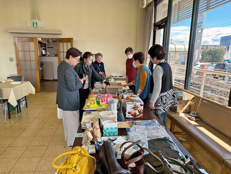 3月例会　歳入委員会開催　会員内バザー